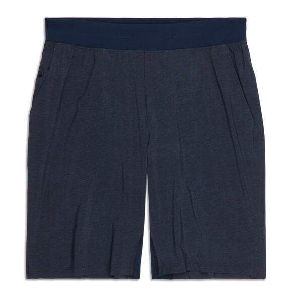 Lululemon Men’s T.H.E. Short Heathered Blue Workout Athletic Training Size Large - Picture 2 of 6